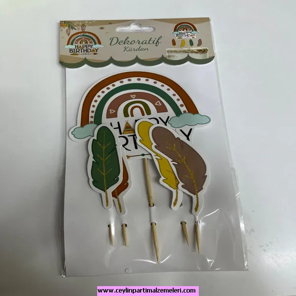 Tüy Dekor Pasta Süsü